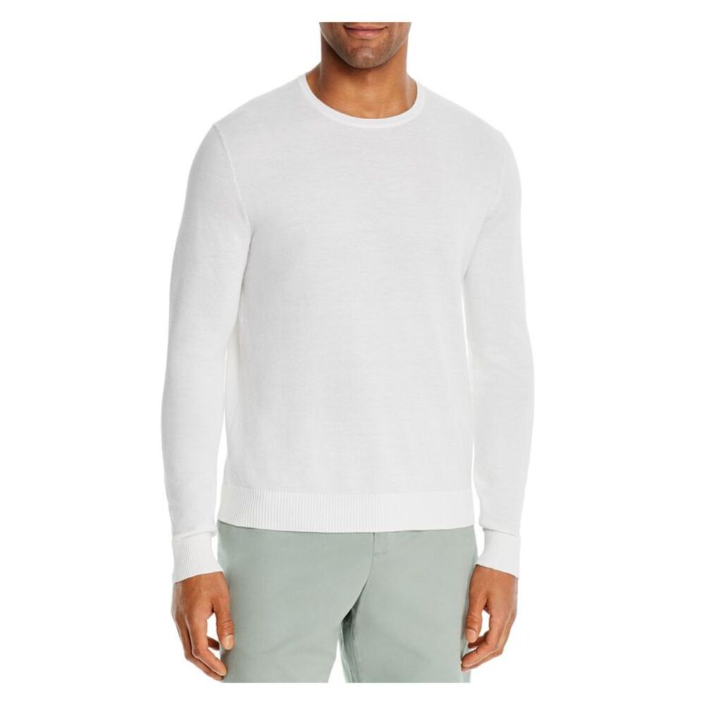 NWT DYLAN GRAY Mens Ivory Long Sleeve Crew Neck Classic Fit Sweater XL